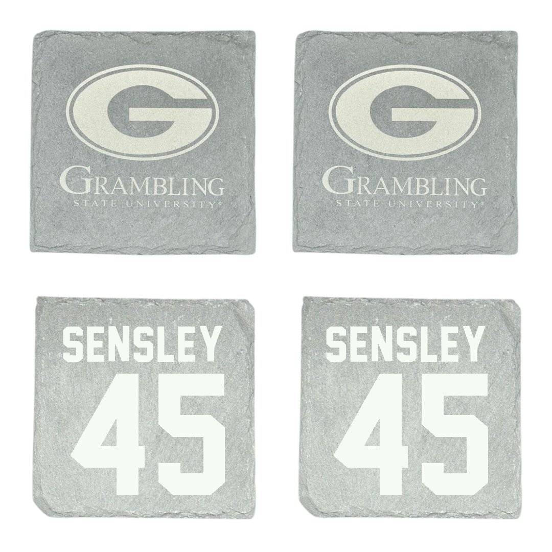 Grambling State University Baseball Stone Coaster (4 Pack)  - #45 Spencer Sensley