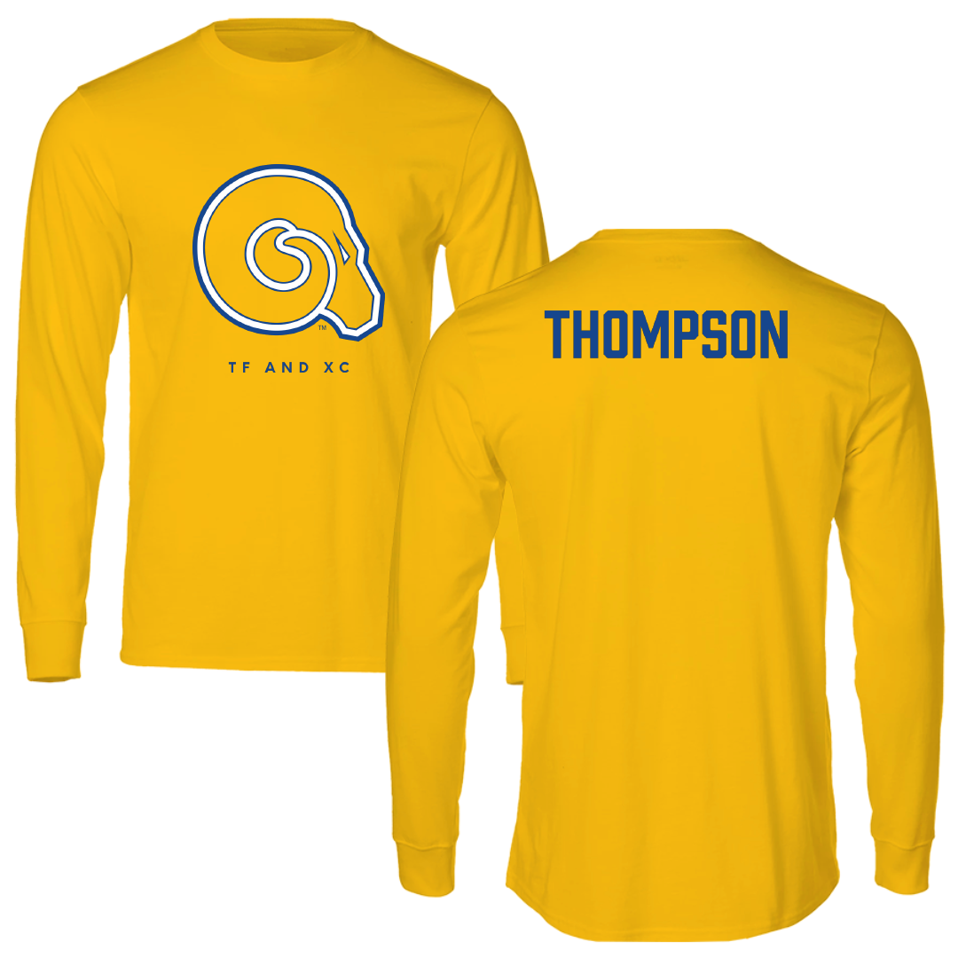 Albany State University TF and XC Gold Performance Long Sleeve - Faith Thompson