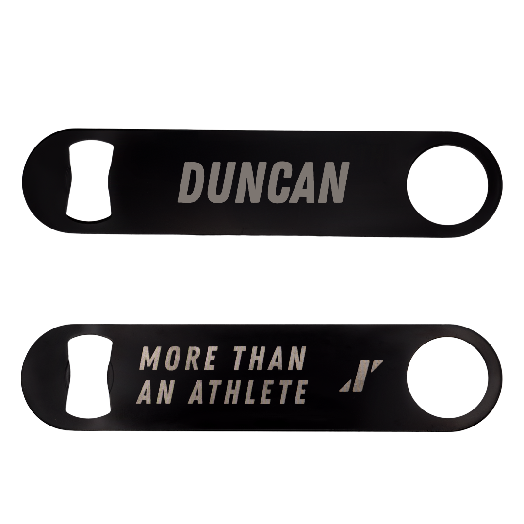 Austin Peay State University TF and XC Black Bottle Opener - Connor Duncan