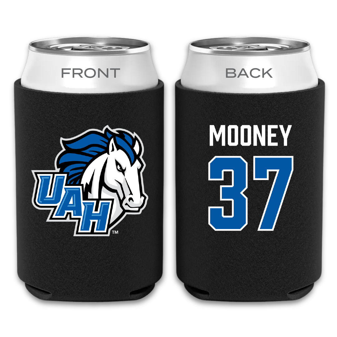 Huntsville Baseball Black Can Cooler - #37 Logan Mooney