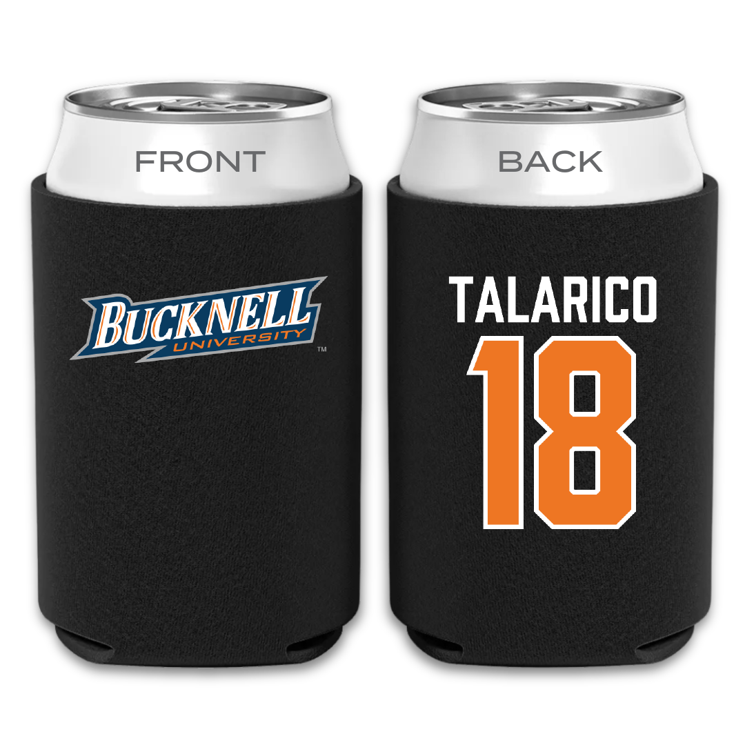 Bucknell University Lacrosse Black Can Cooler - #18 George Talarico