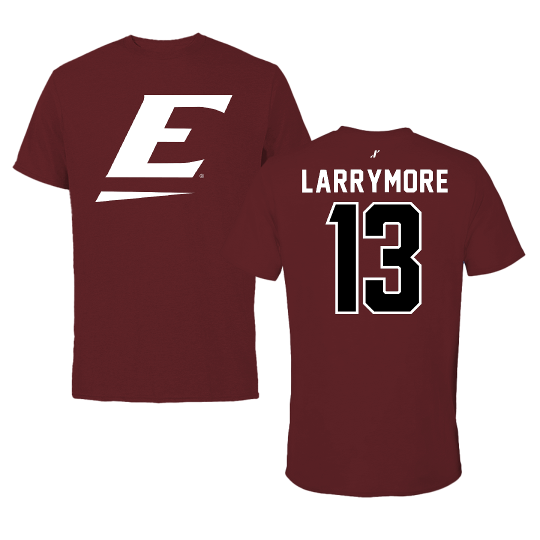 Eastern Kentucky University Soccer Maroon Performance Tee - #13 Brooklyn Larrymore