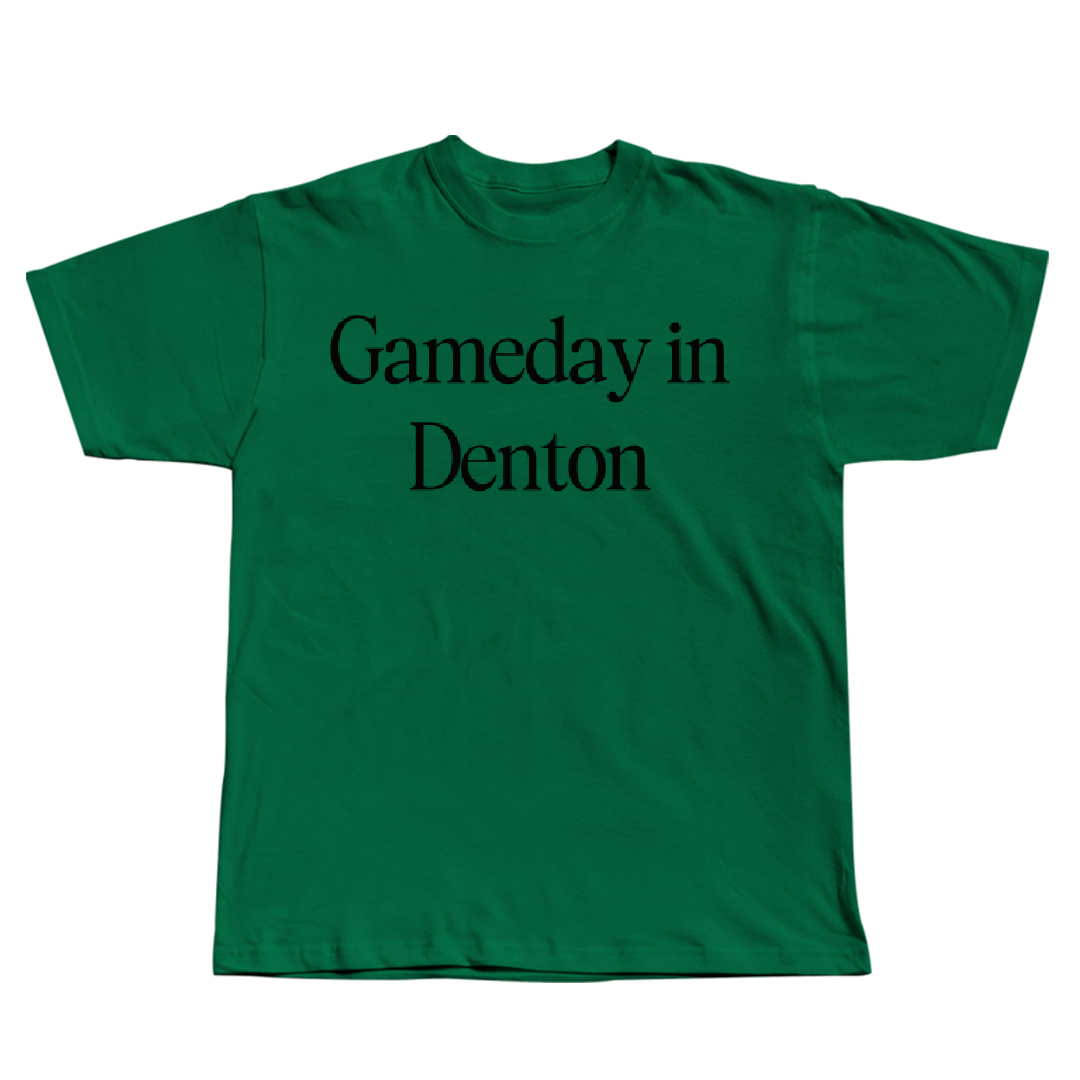 University of North Texas Golf (M) Green Gameday Tee - Rafael Estrada