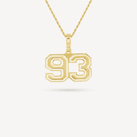 Gold Presidents Pendant and Chain - #93 Manaalii Danielson