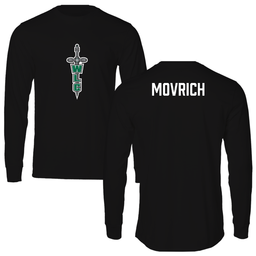 Wisconsin Lutheran College Golf Black Performance Long Sleeve - Luke Movrich