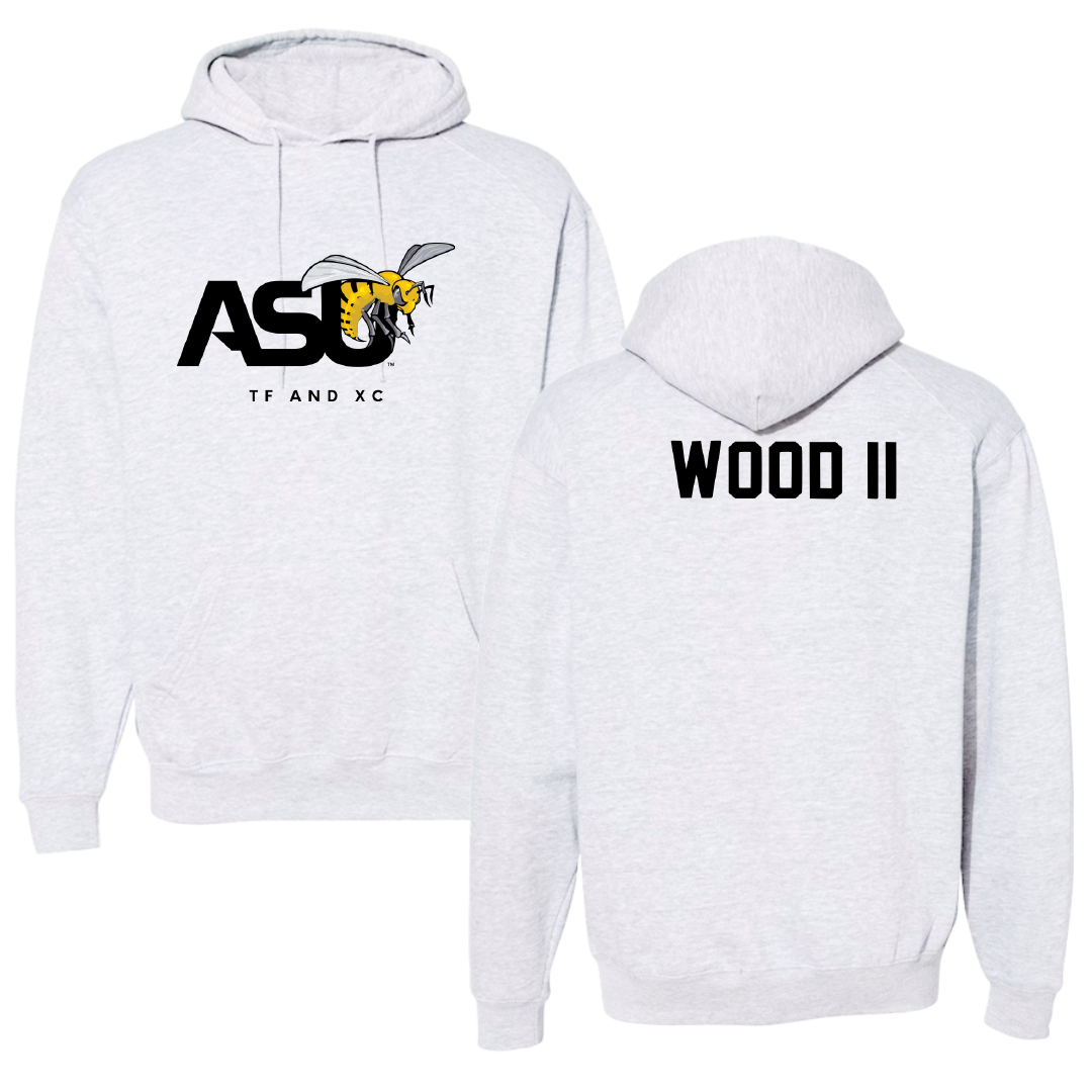 Alabama State University TF and XC Gray Hoodie - Kevin Wood II