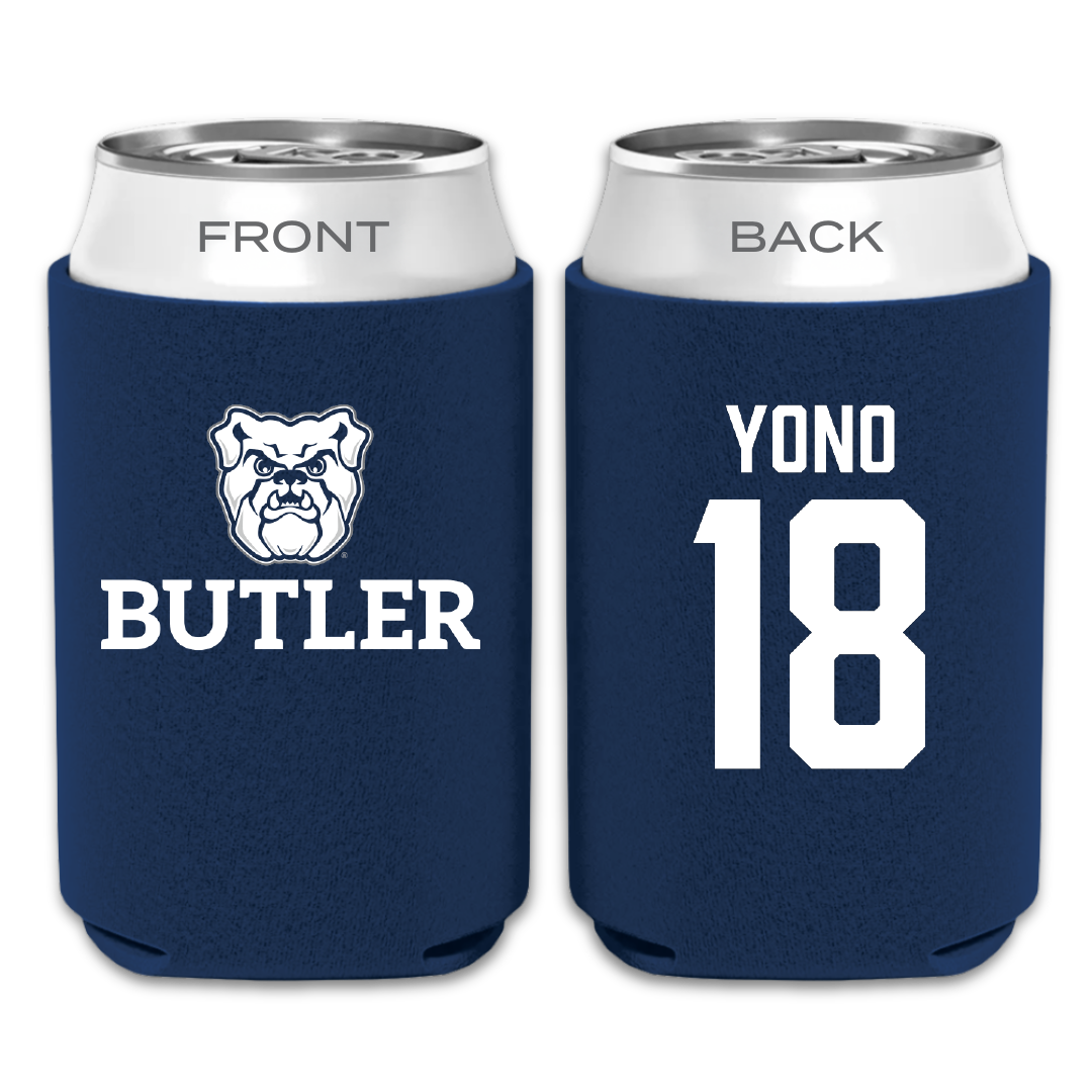 Butler University Soccer Navy Can Cooler - #18 Nick Yono
