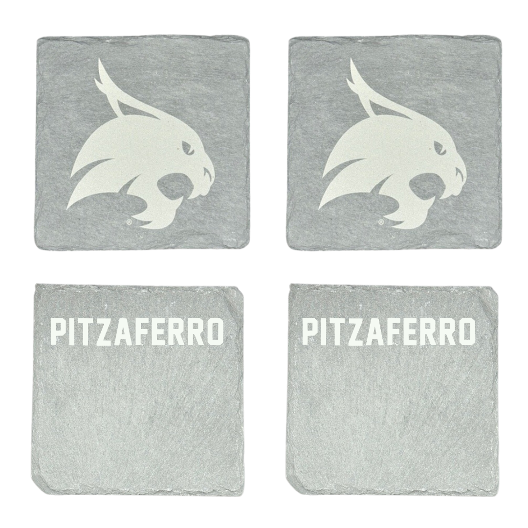 Texas State University Cheer Stone Coaster (4 Pack)  - Lexi Pitzaferro