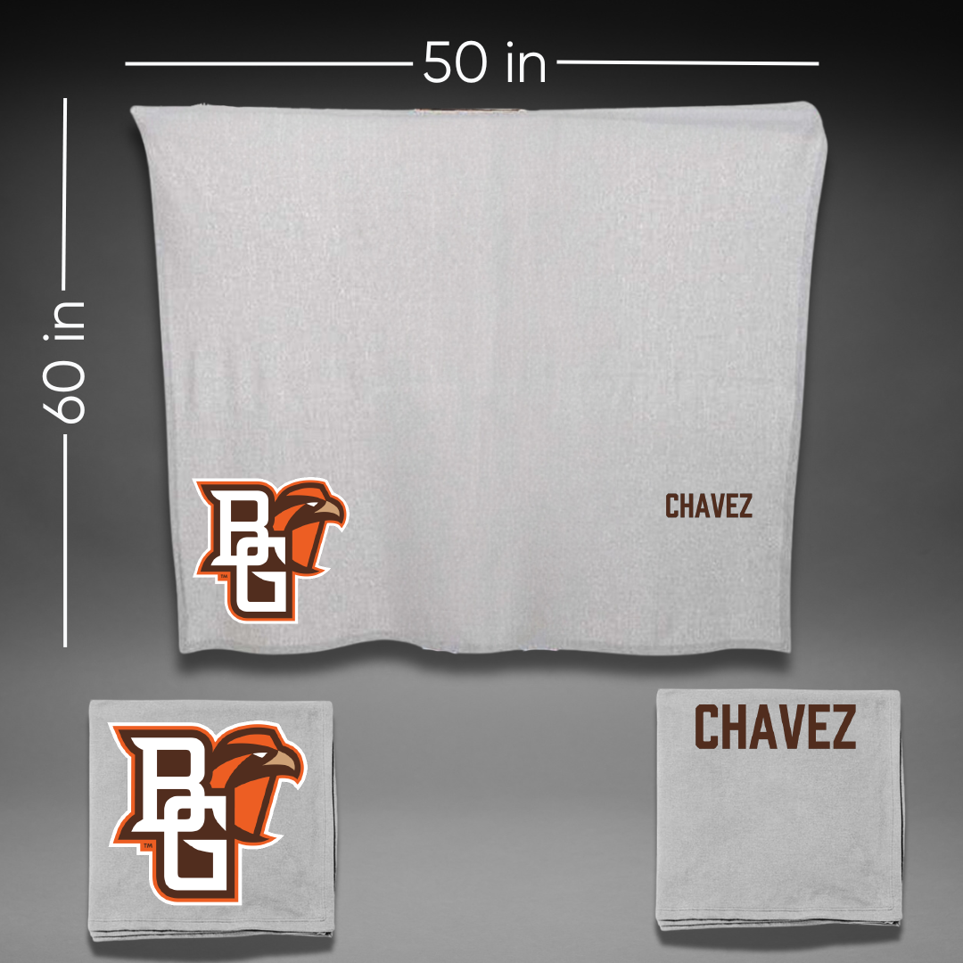 Bowling Green State University Golf (M) Gray Blanket - David Chavez