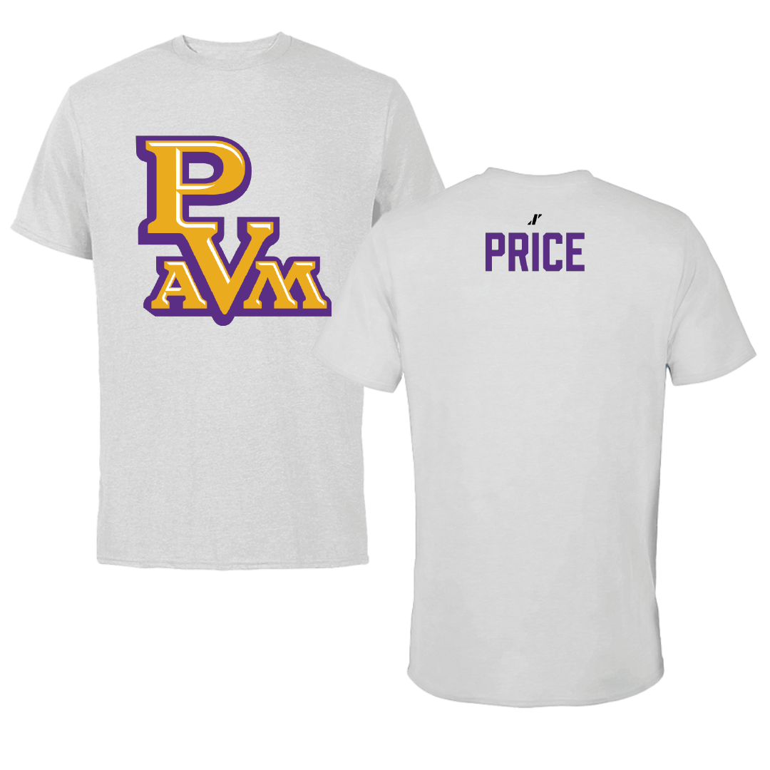 Prairie View A&M University TF and XC Light Gray Performance Tee - Miracle Price