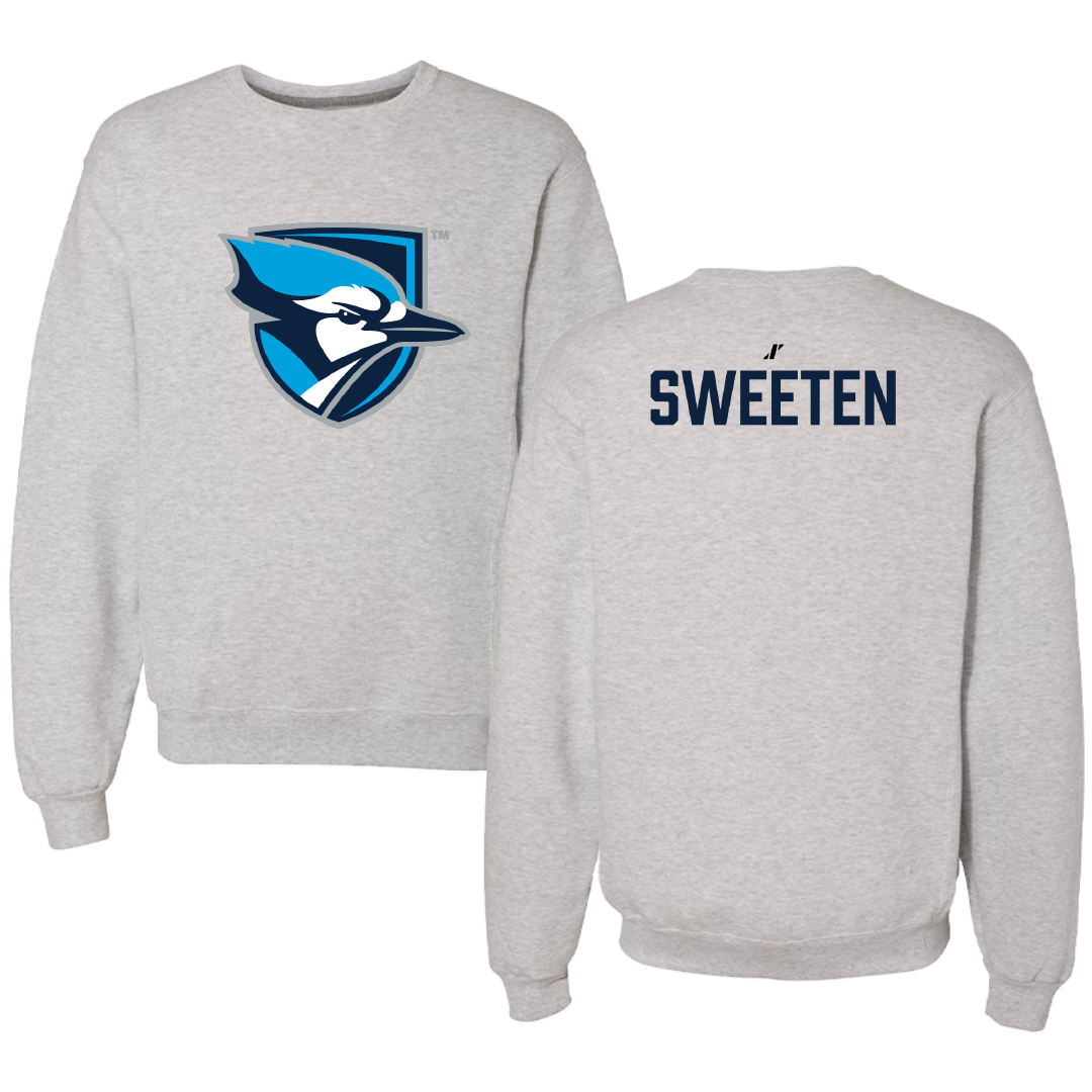 Elmhurst University Golf Light Gray Crewneck - Ava Sweeten