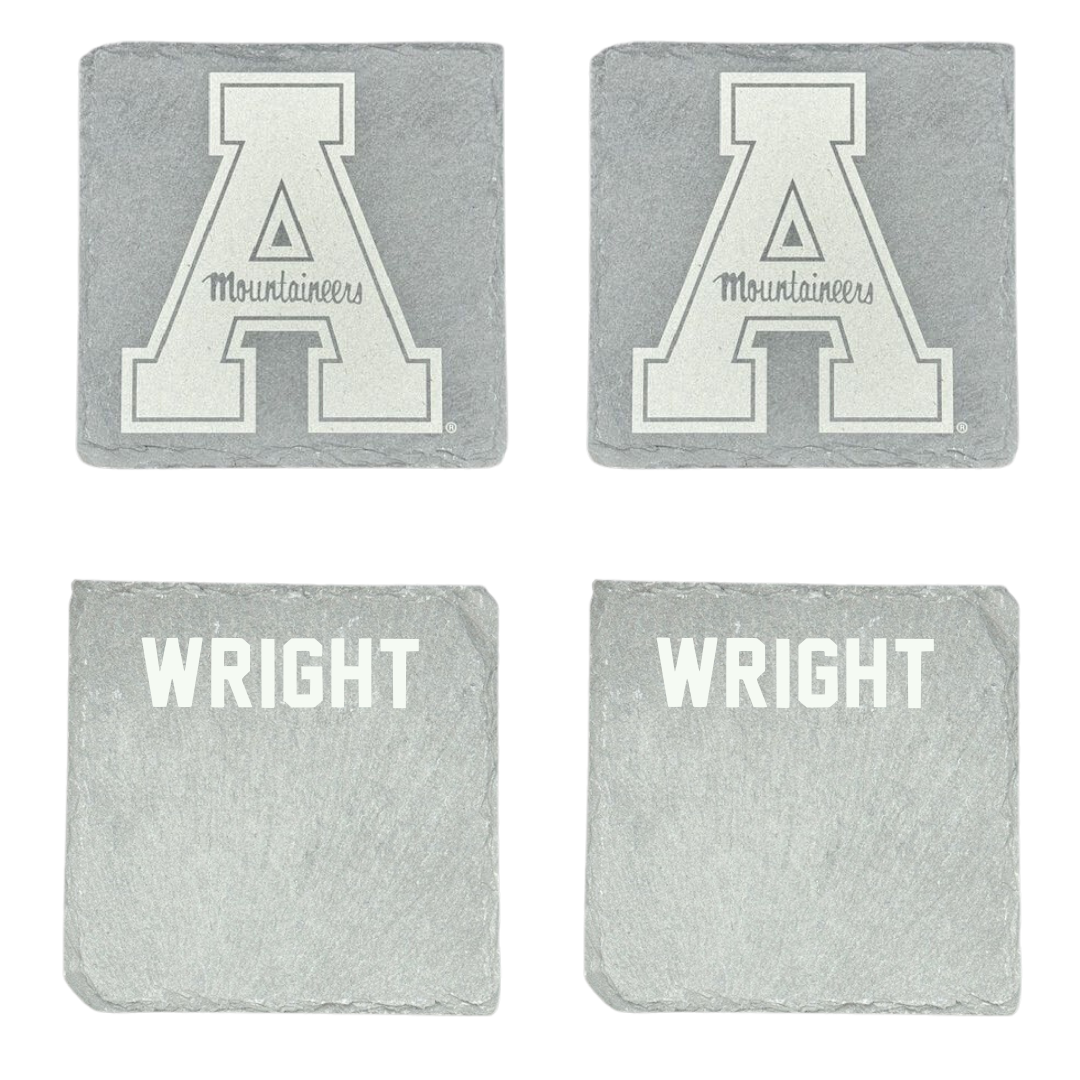 Appalachian State University TF and XC Stone Coaster (4 Pack)  - Jahaila Wright