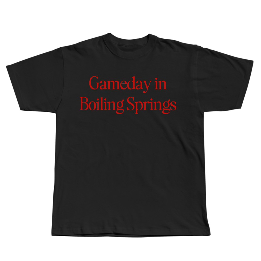 Gardner-Webb University Baseball Black Gameday Tee - #36 Anthony Hausner