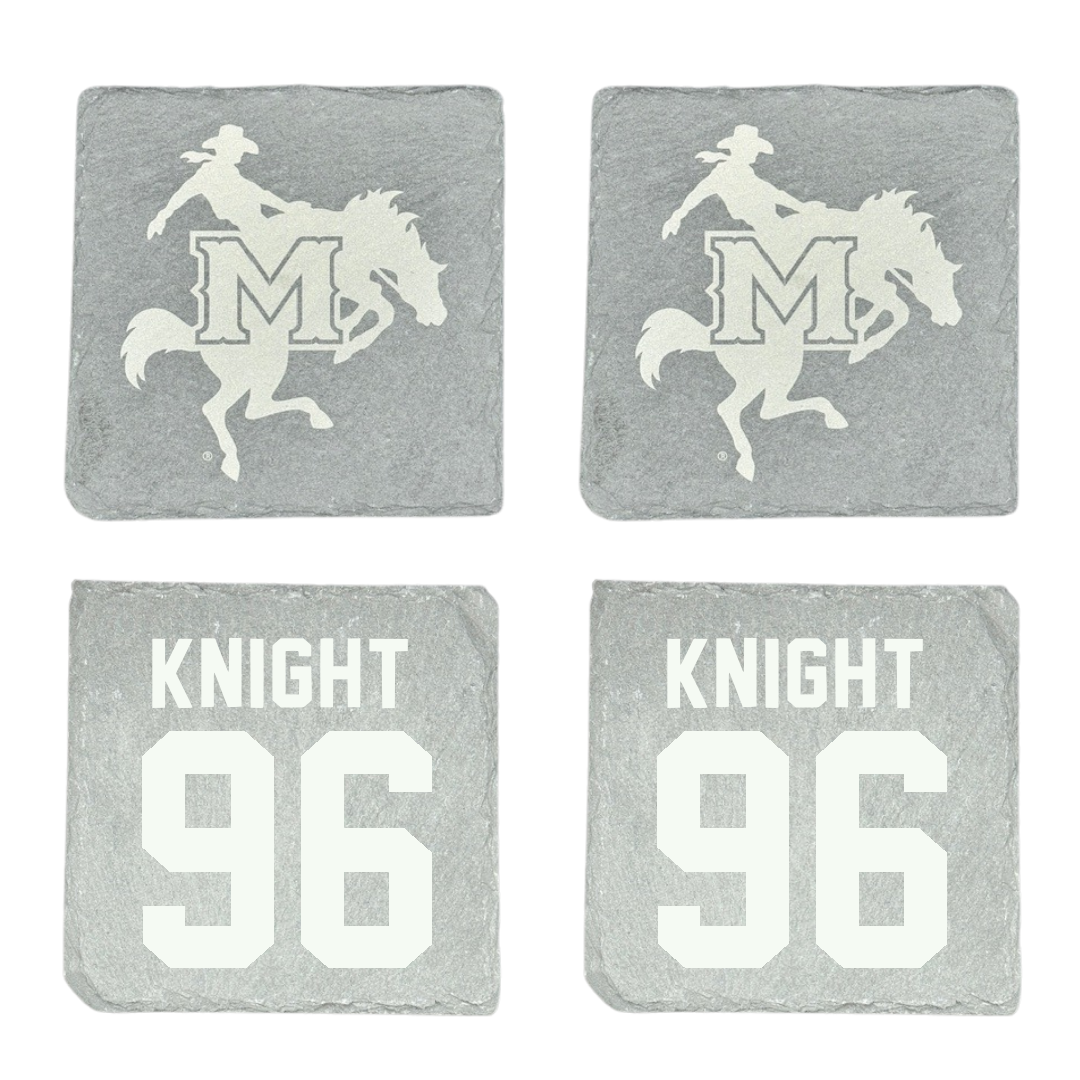 McNeese State University Football Stone Coaster (4 Pack)  - #96 Connor Knight