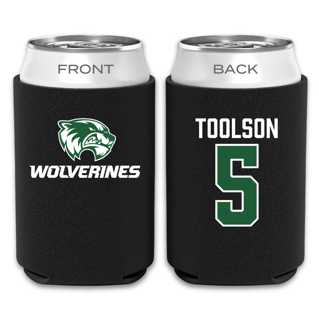 Utah Valley University Basketball Black Can Cooler - #5 Tanner Toolson