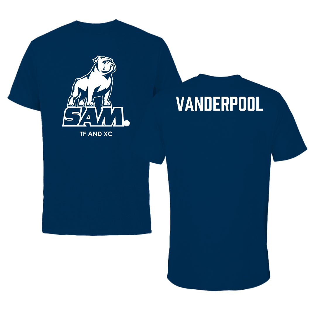 Samford University TF and XC Navy Tee - Brenden Vanderpool