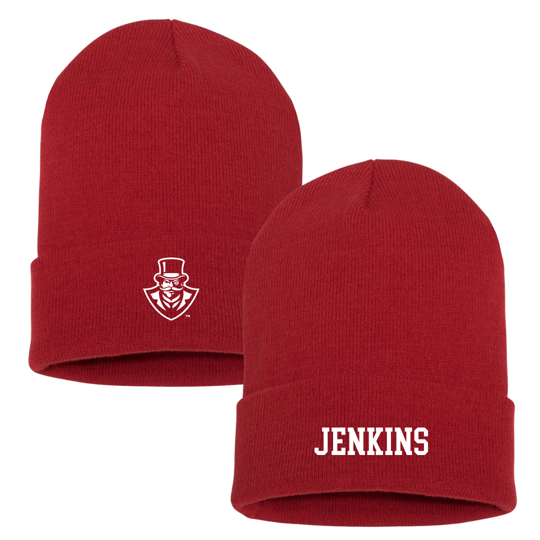 Austin Peay State University Dance Red Beanie - Emily Jenkins