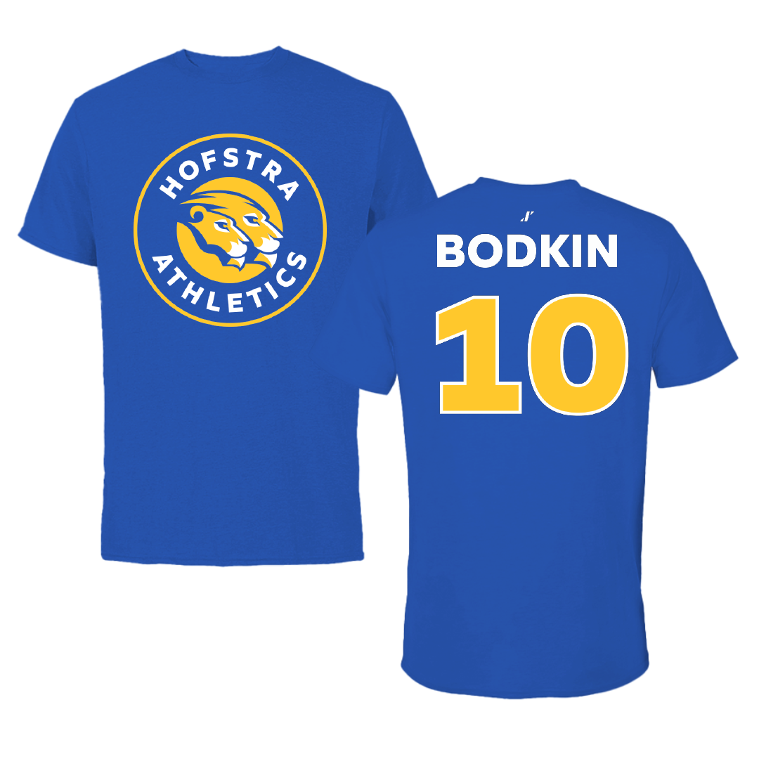 Hofstra University Baseball Blue Tee - #10 Jack Bodkin