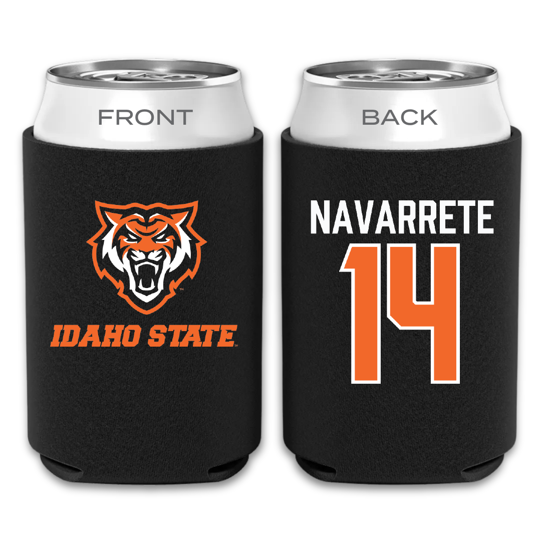 Idaho State University Softball Black Can Cooler - #14 Belle Navarrete