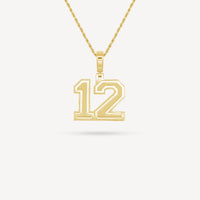 Gold Presidents Pendant and Chain - #12 Chloe Harris