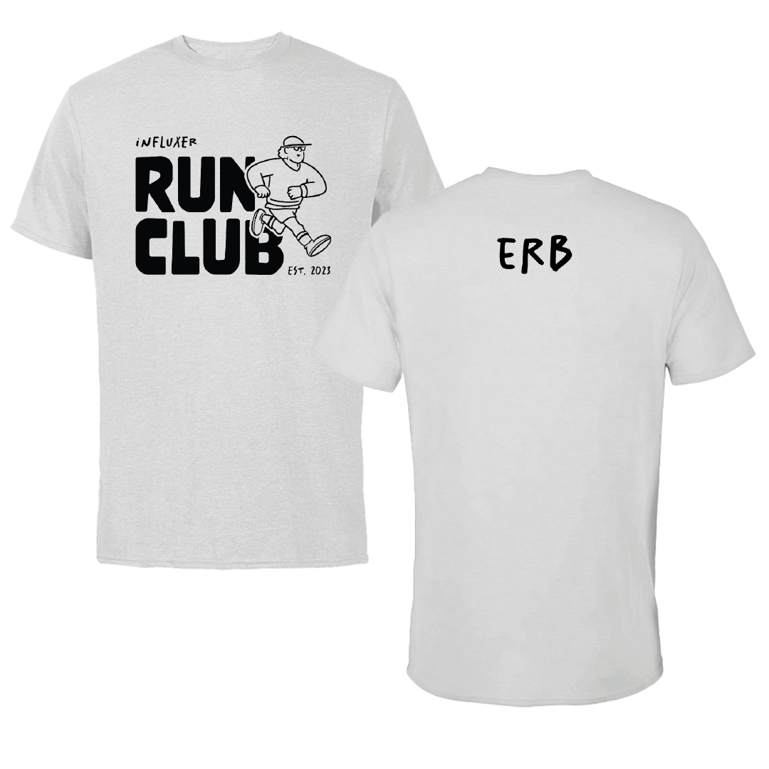Illinois State University Cross Country Light Gray Influxer Run Club Tee - Grace Erb