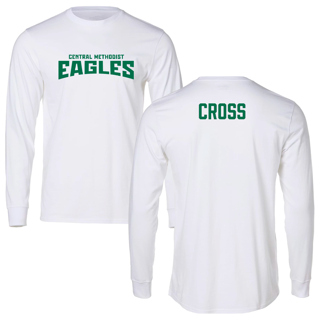 Central Methodist University TF and XC White Classic Long Sleeve - Claireece Cross