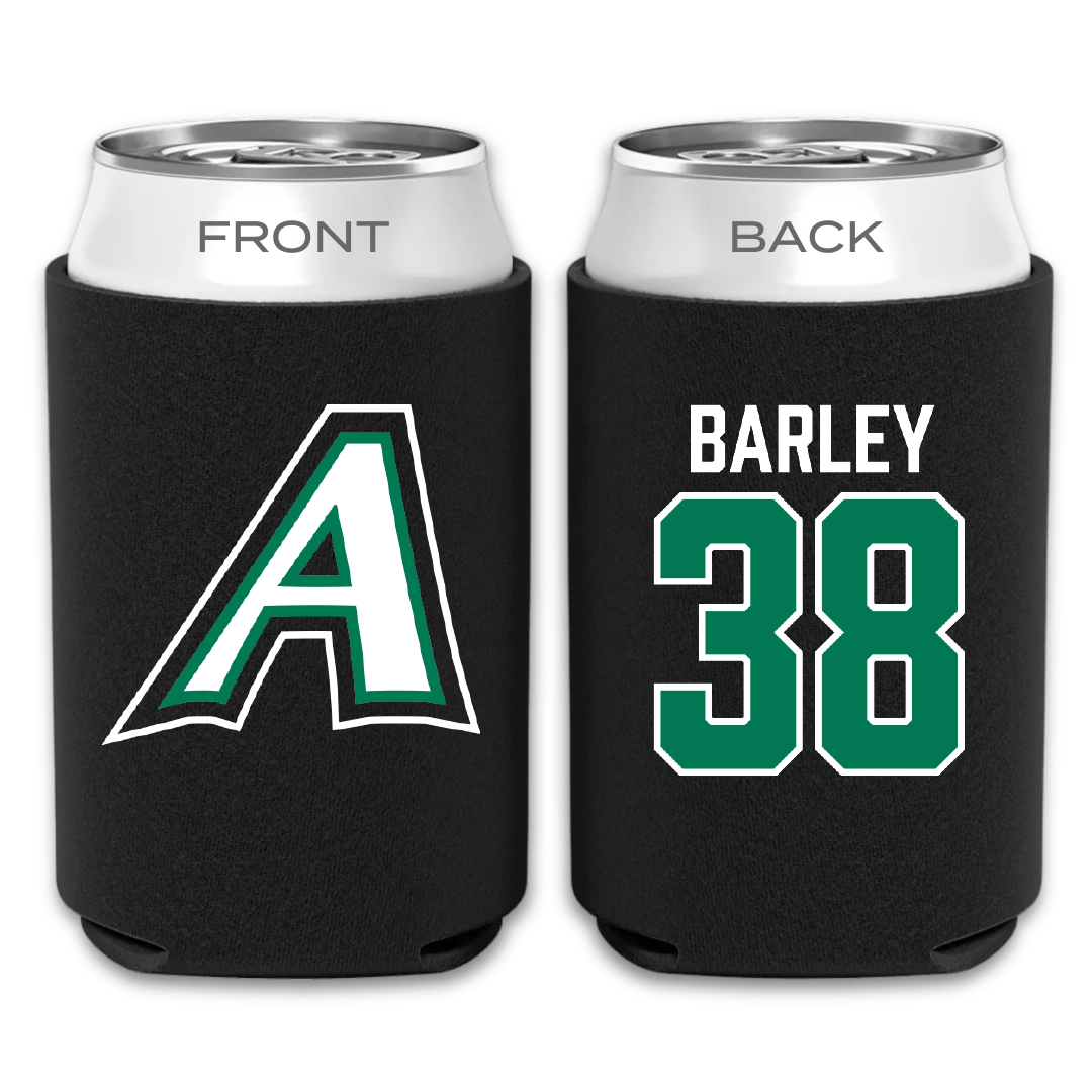 Adams State University Lacrosse Black Can Cooler - #38 Kai Barley