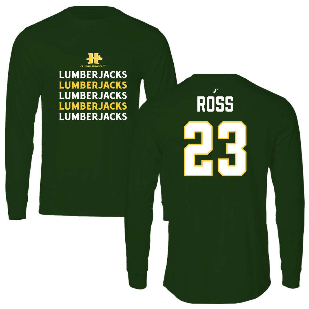 Cal Poly Humboldt Soccer (W) Forest Green General Long Sleeve - #23 Karsyn Ross