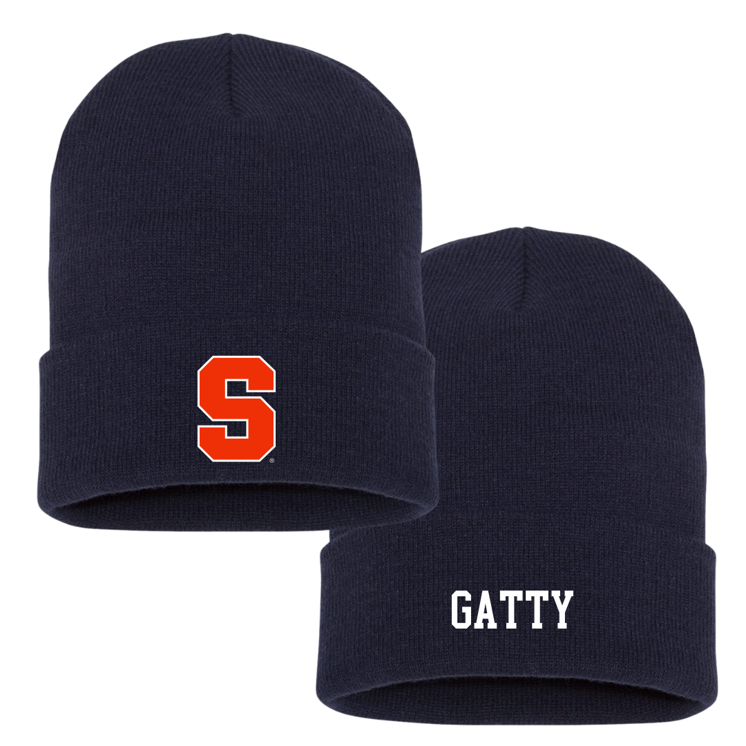 Syracuse University Basketball (M) Navy Beanie - #34 Christopher Gatty