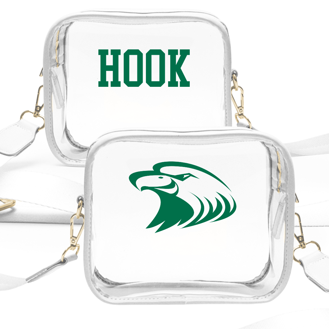 Central Methodist University Bowling (M) White Clear Stadium Bag - Lane Hook