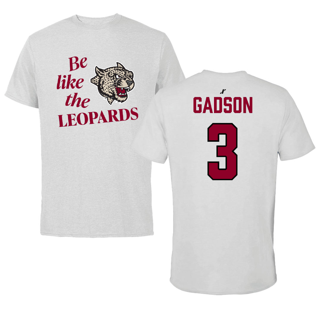 Lafayette College Football Light Gray Be Like Us Performance Tee - #3 Ryan Gadson