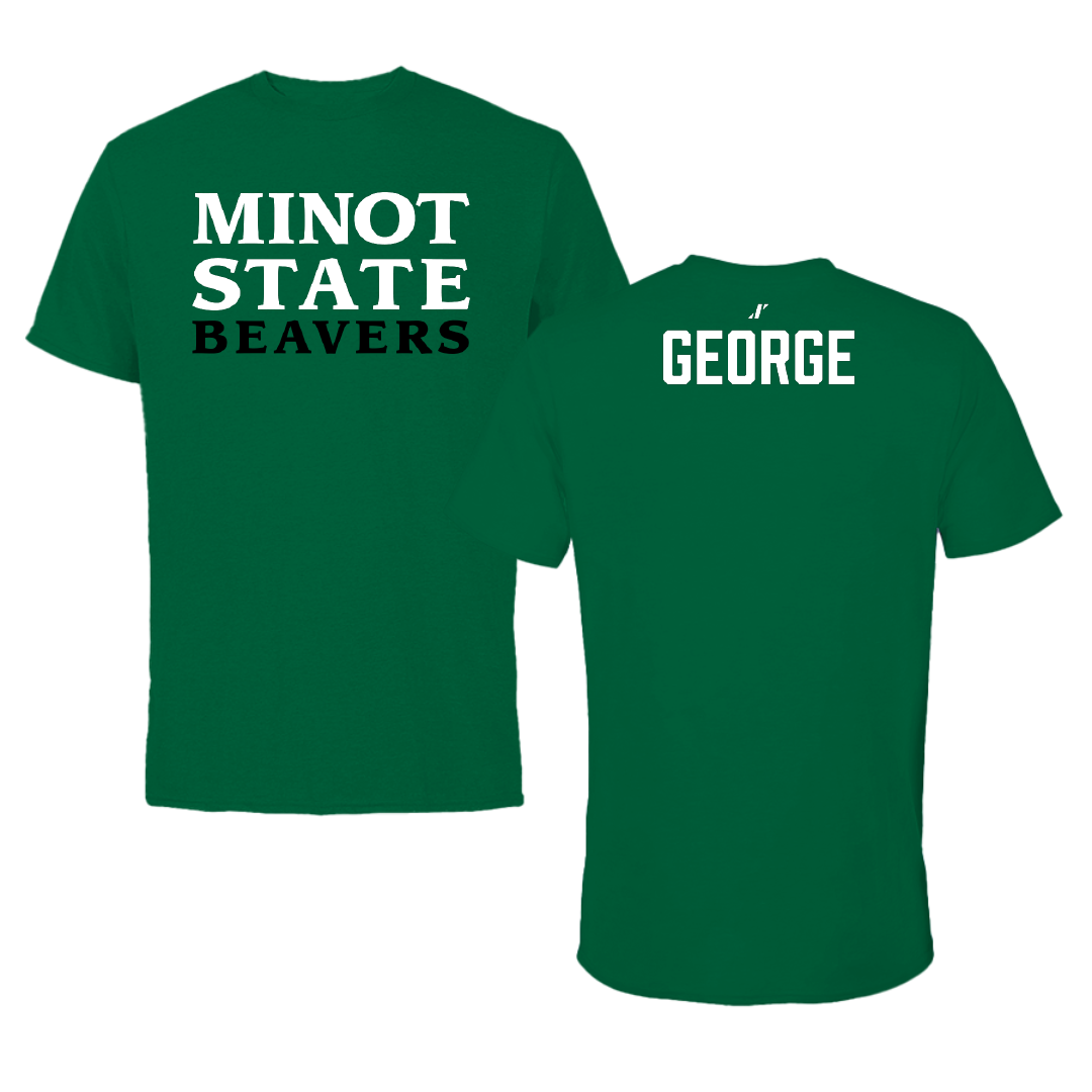 Minot State University Wrestling (M) Green Tee - Will George