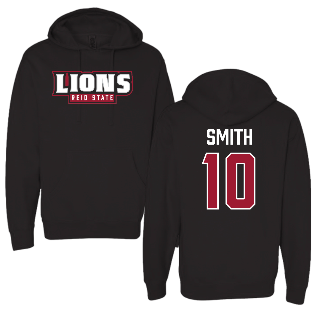 Reid State Community College Baseball Black Hoodie - #10 Trent Smith