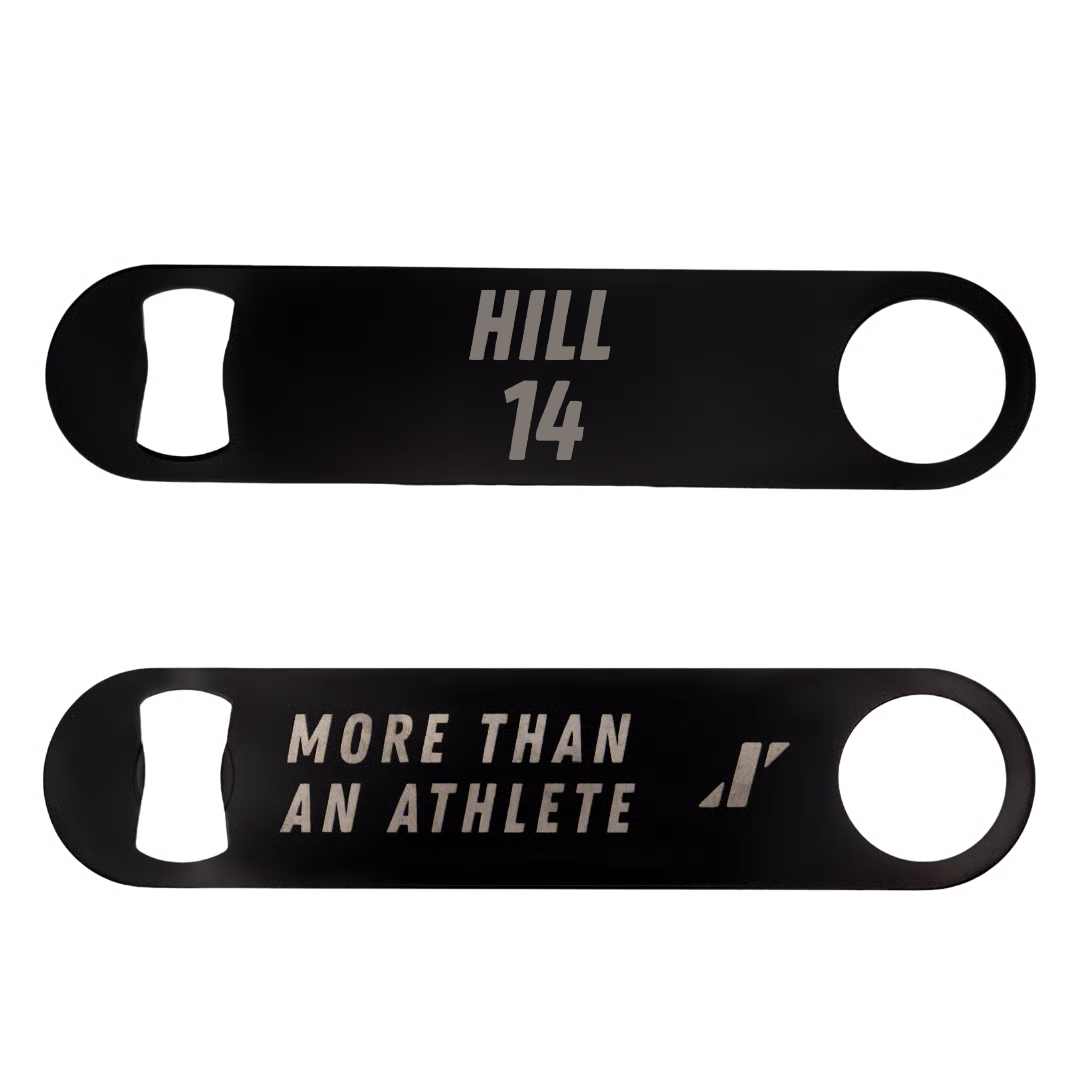 Baseball Black Bottle Opener - #14 Jackson Hill
