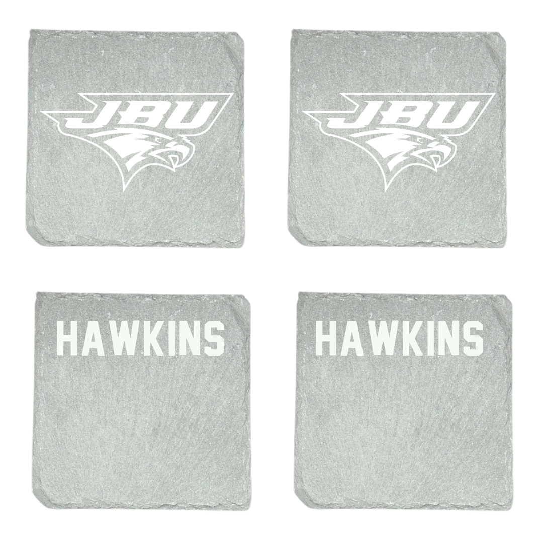 John Brown University Esports Stone Coaster (4 Pack)  - Kambrie Hawkins