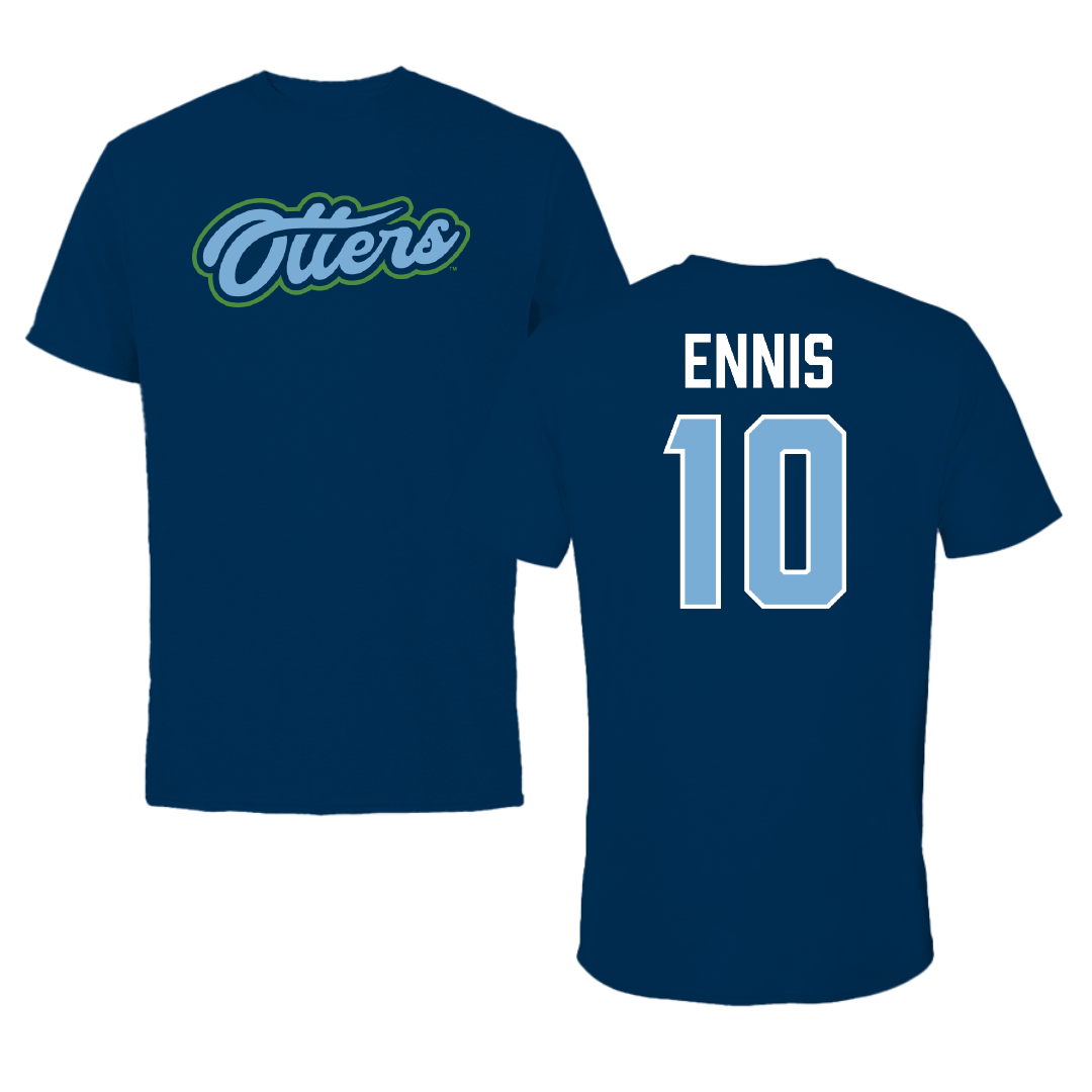 Cal State Monterey Bay Volleyball Navy Tee - #10 Ruby Ennis