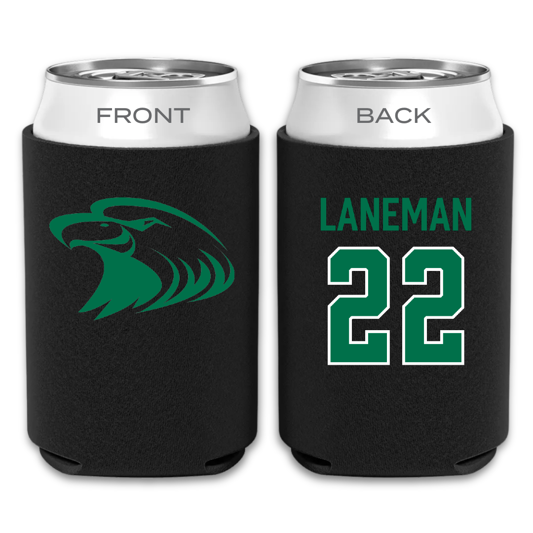 Central Methodist University Soccer Black Can Cooler - #22 Cameron Laneman