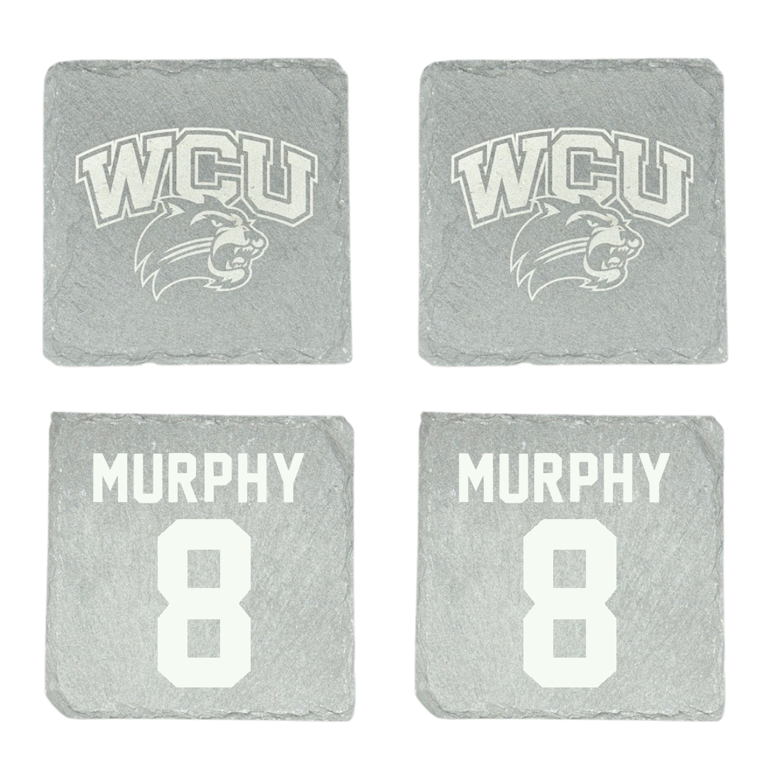 Western Carolina University Softball Stone Coaster (4 Pack)  - #8 Emily Murphy