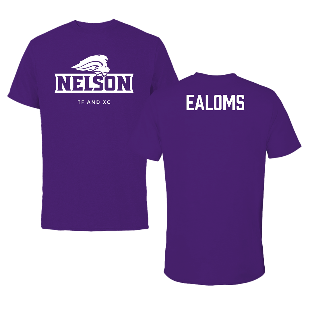 Nelson University TF and XC Purple Tee - Kai Ealoms