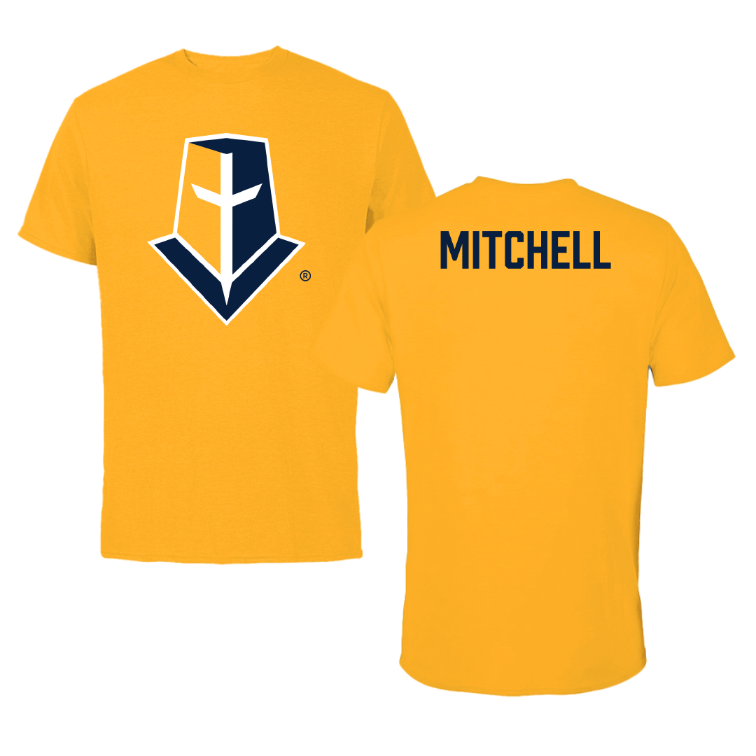 Mount Marty University TF and XC Gold Tee - Lauren Mitchell