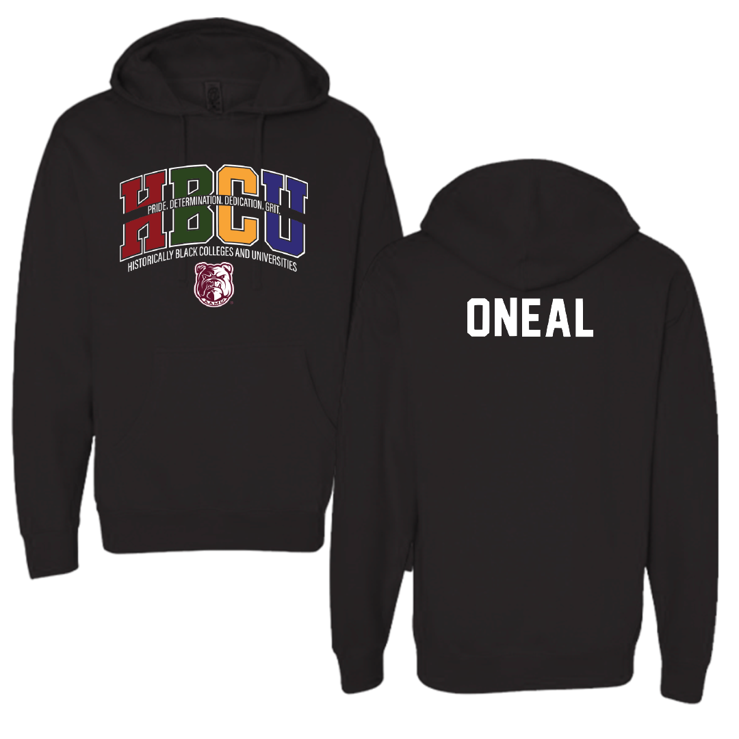Alabama A&M University Baseball Black HBCU Hoodie - Xavier Oneal