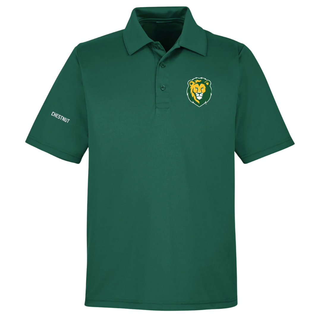 Southeastern Louisiana University TF and XC Forest Green Polo - Darian Chestnut