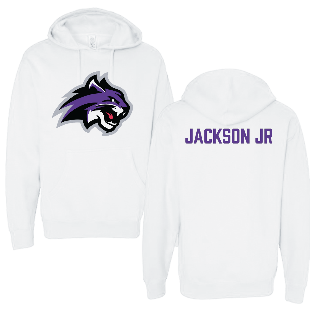 Wiley University Track Field White Hoodie - Ryan Jackson Jr
