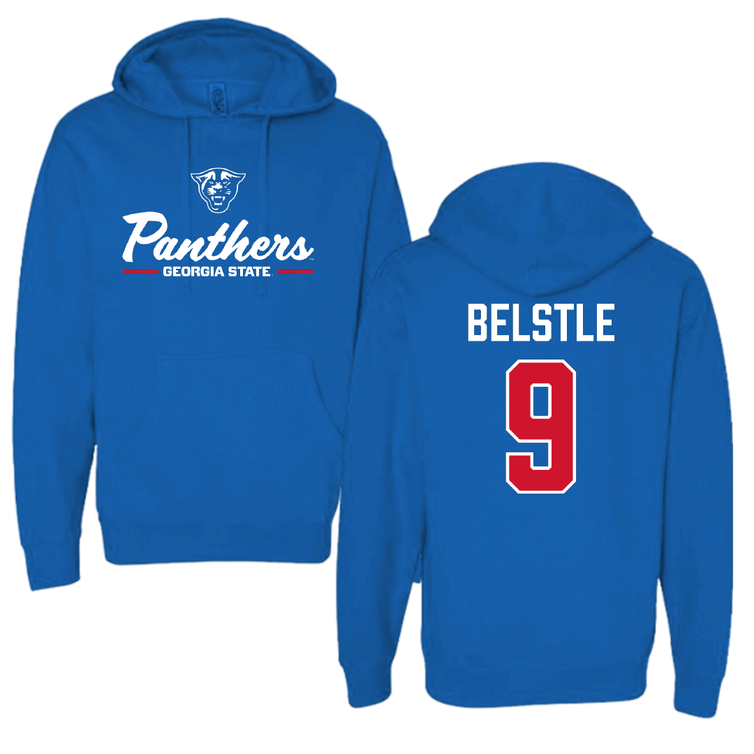 Georgia State University Softball Blue General Hoodie - #9 Brynn Belstle