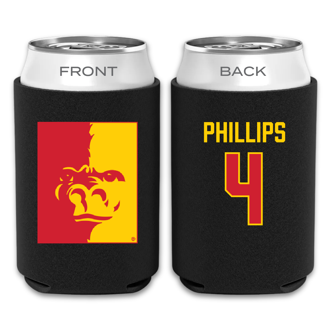 Pittsburg State University Basketball (W) Black Can Cooler - #4 Cambrie Phillips