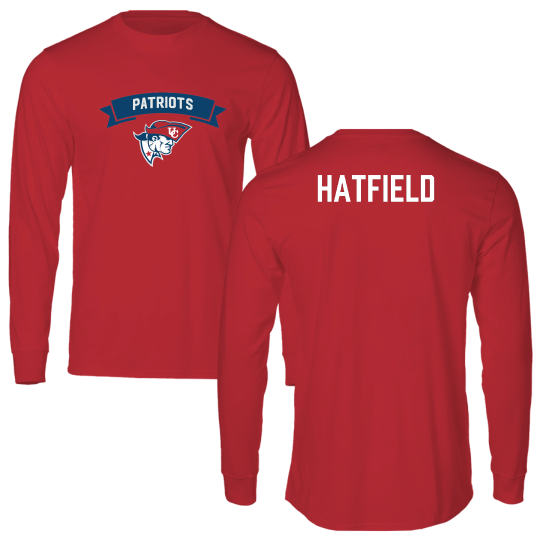 University of the Cumberlands Football Red General Long Sleeve - Jace Hatfield