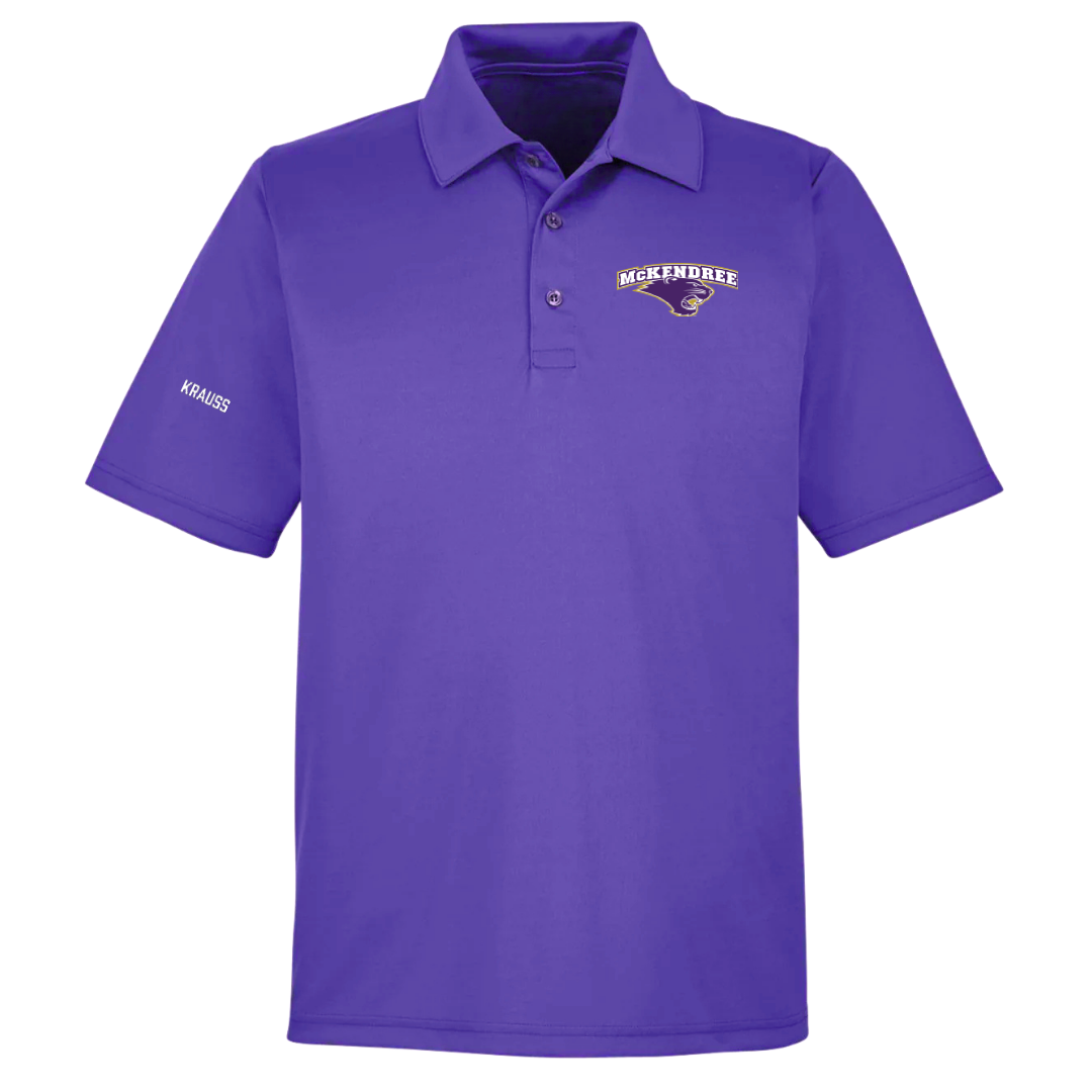 McKendree University Wrestling (W) Purple Polo - Lydia Krauss