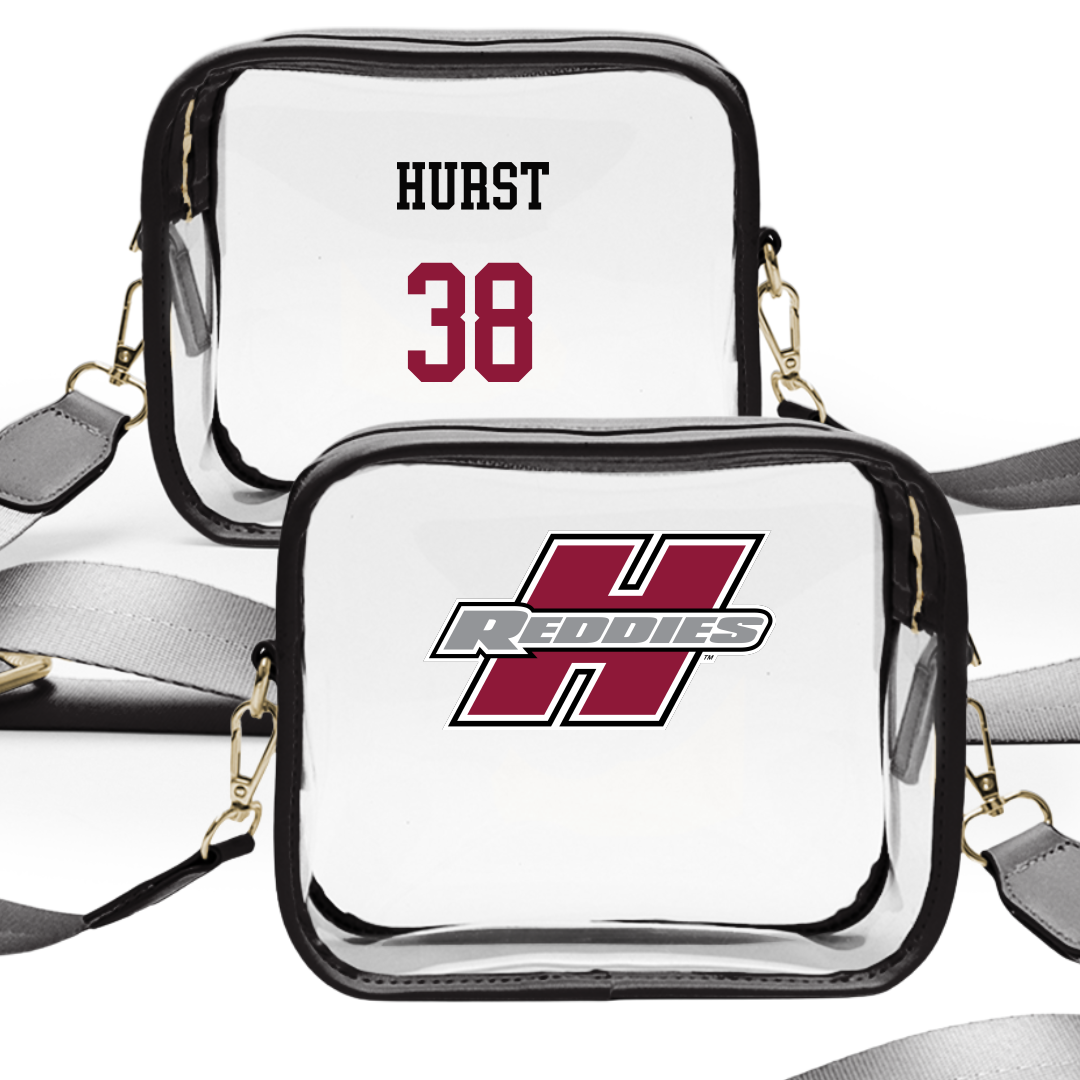 Henderson State University Baseball Black Clear Stadium Bag - #38 Hayden Hurst