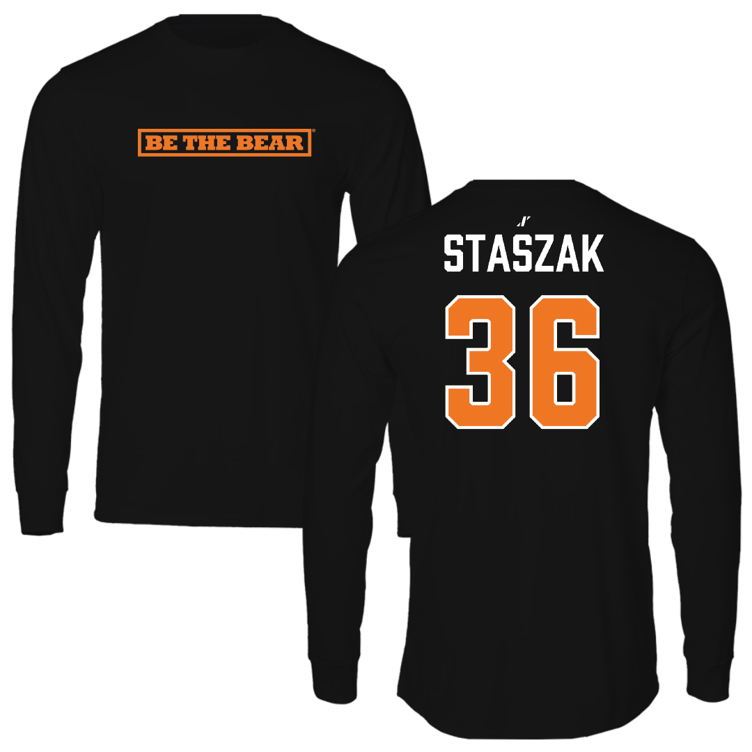 Mercer University Baseball Black Long Sleeve - #36 Nick Staszak