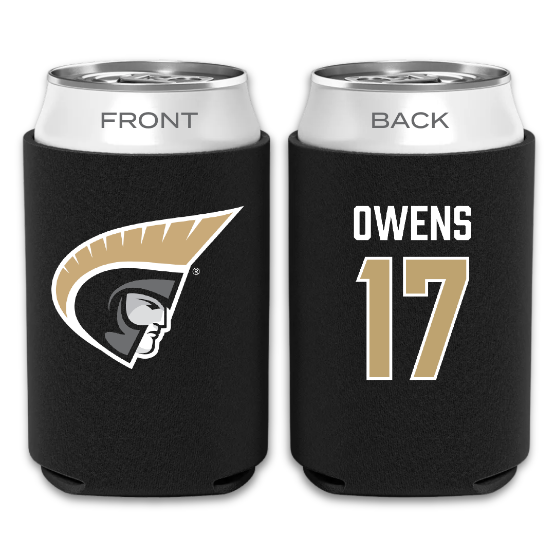 Anderson University (South Carolina) Baseball Black Can Cooler - #17 Kaleb Owens